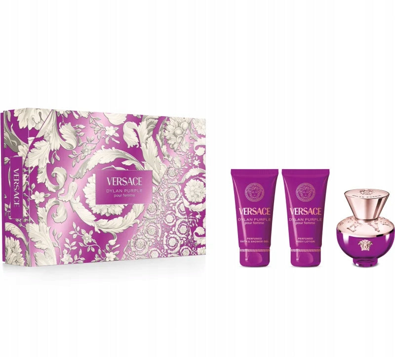 Versace Dylan Purple EDP 50 ml +telové mlieko a sprchový gél,darčeková sada