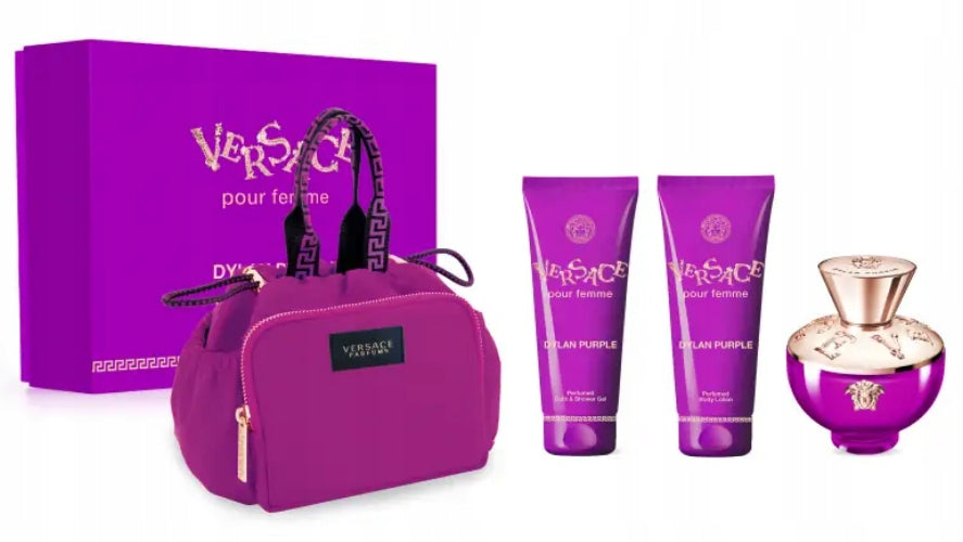 Versace Dylan Purple EDP Cosmetics Set for Women: Eau de Parfum 100