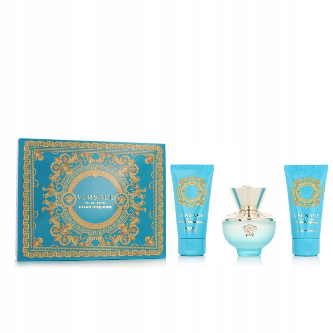 Versace Dylan Turqouise Gift Set for Women Tolatible Water 50 ml Brand Versace