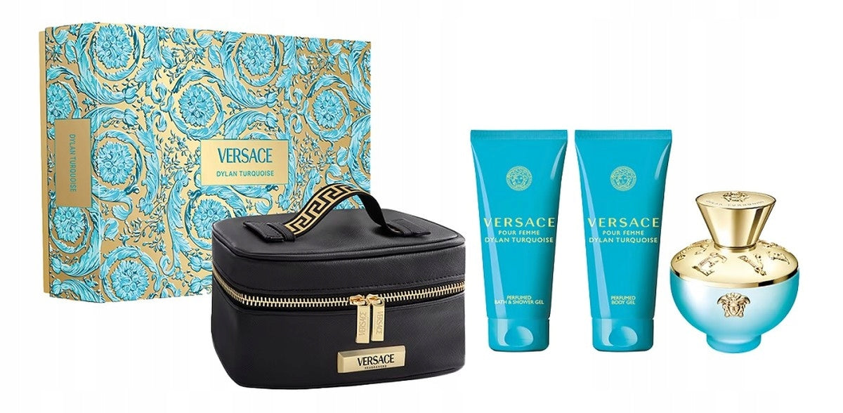 Versace Dylan Turquoise Pour Femme Set water spray 100ml+gel+body gel