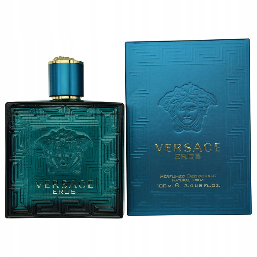 Versace Eros Deodorant in glass 100 ml Packaging status original