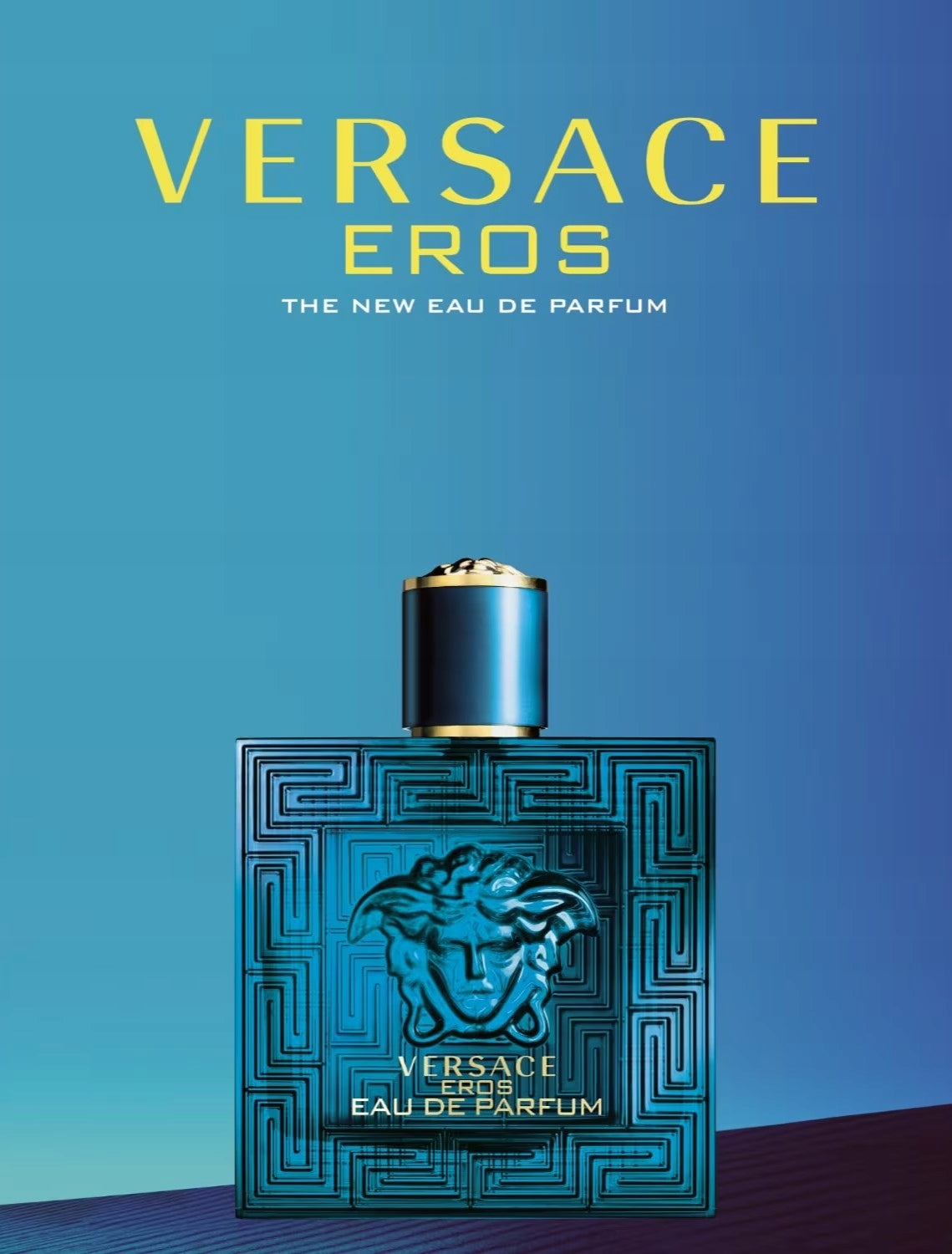 Versace Eros Eau de Parfum 100 ml + 10 ml + cosmetic bag Packaging status original