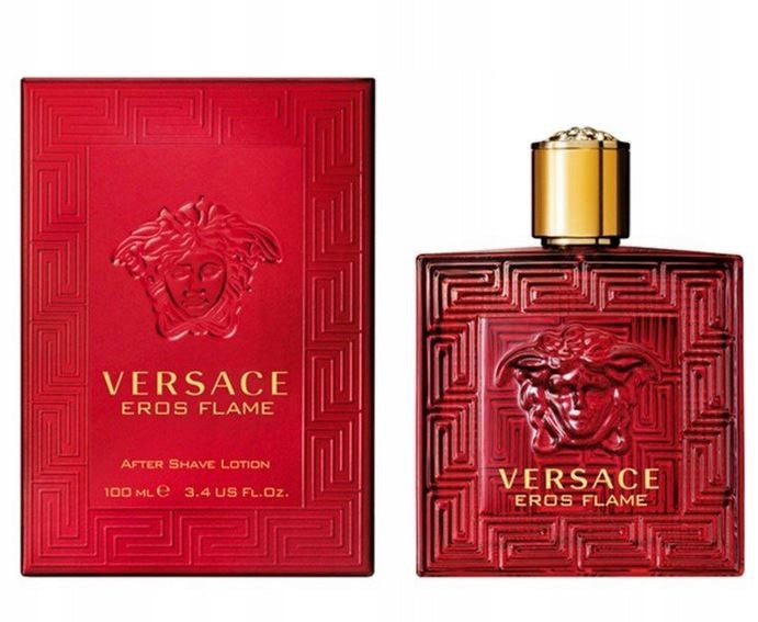 Versace Eros Flame After Shave 100 ml Packaging status original