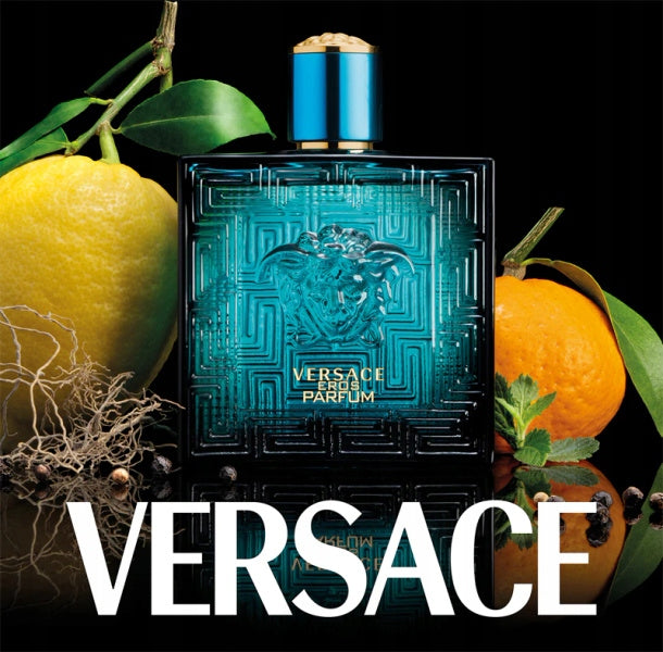 Versace Eros Parfum Pour Homme Perfume 100ml + Gel 150ml + Perfume 5ml Brand Versace