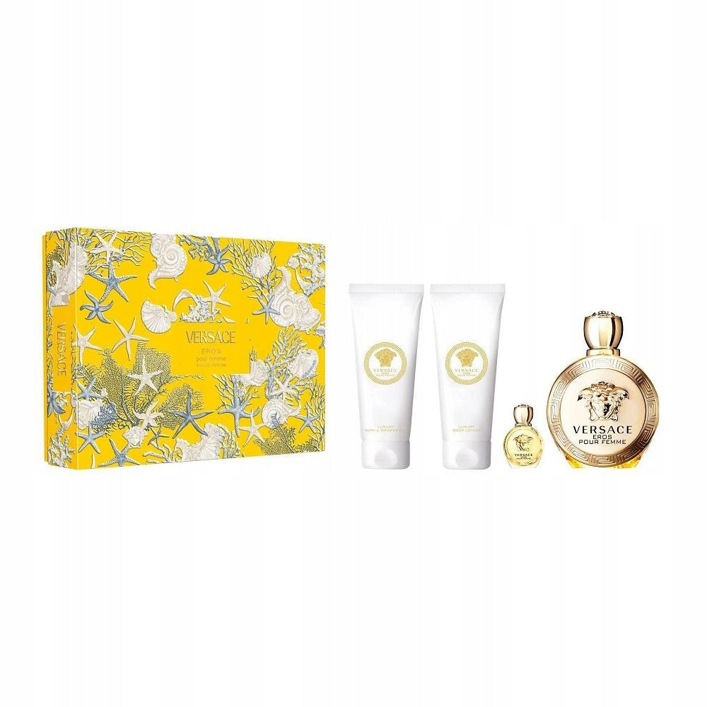 Versace Eros Pour Femme Ladies' Set Packaging status original
