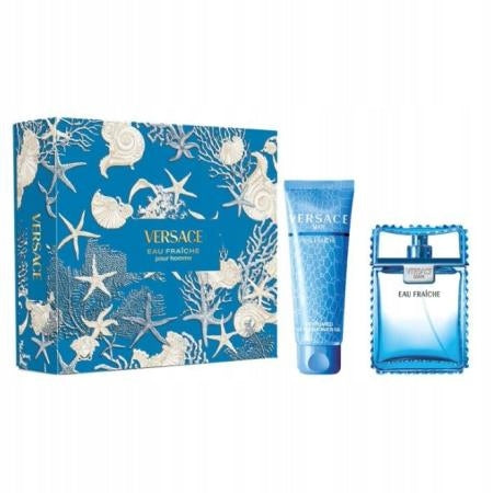 Versace Man Eau Fraiche gift set for men EDT 100 ml + gel pod