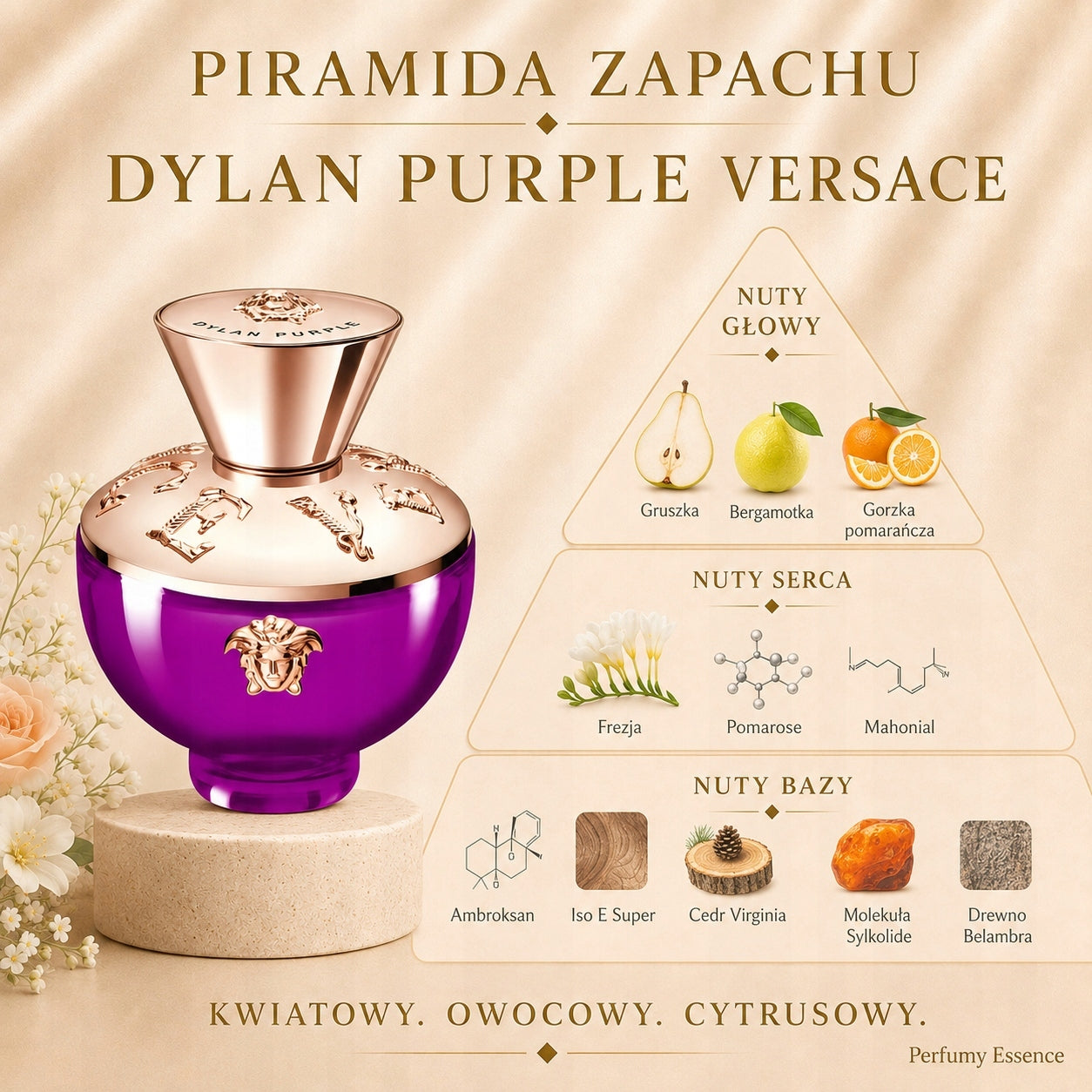 Versace Pour Femme Dylan Purple EDP 30 ml + lotion 50 ml set ORIGINAL Manufacturer code 8011003902514