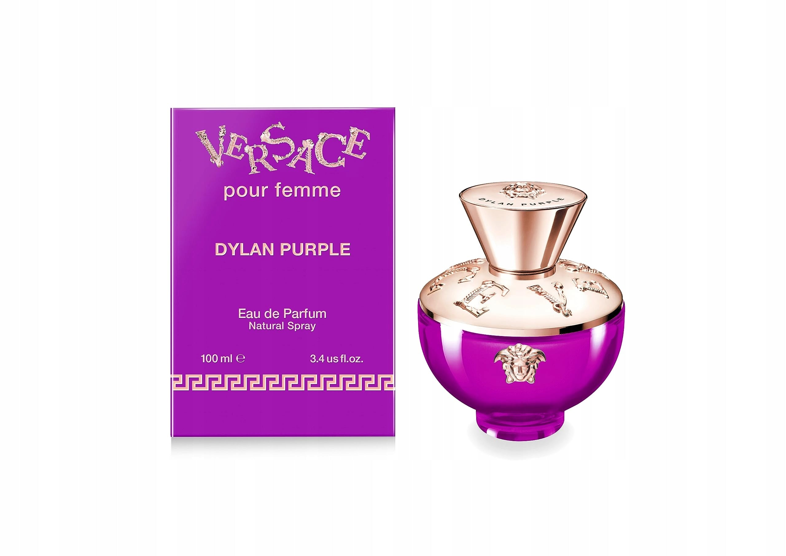 Versace Pour Femme Dylan Purple Eau De Parfum Spray 100ml Brand Versace