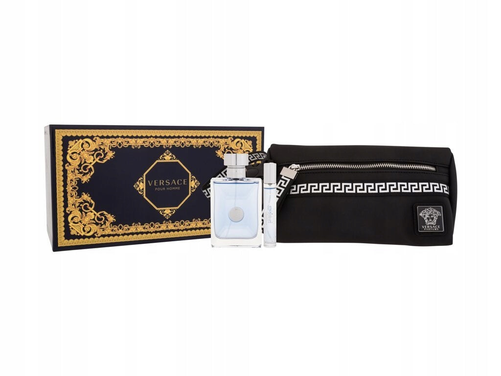 Versace Pour Homme eau de toilette 100 ml + Edt 10 ml + Cosmetic bag