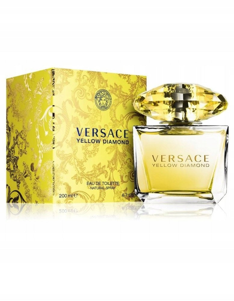 Versace Yellow Diamond 200ml EDT Eau De Toilette Perfume For Women