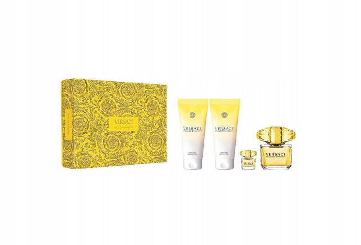 Versace Yellow Diamond set edt 90ml + lotion 100ml + gel 100 ml + 5 ml E
