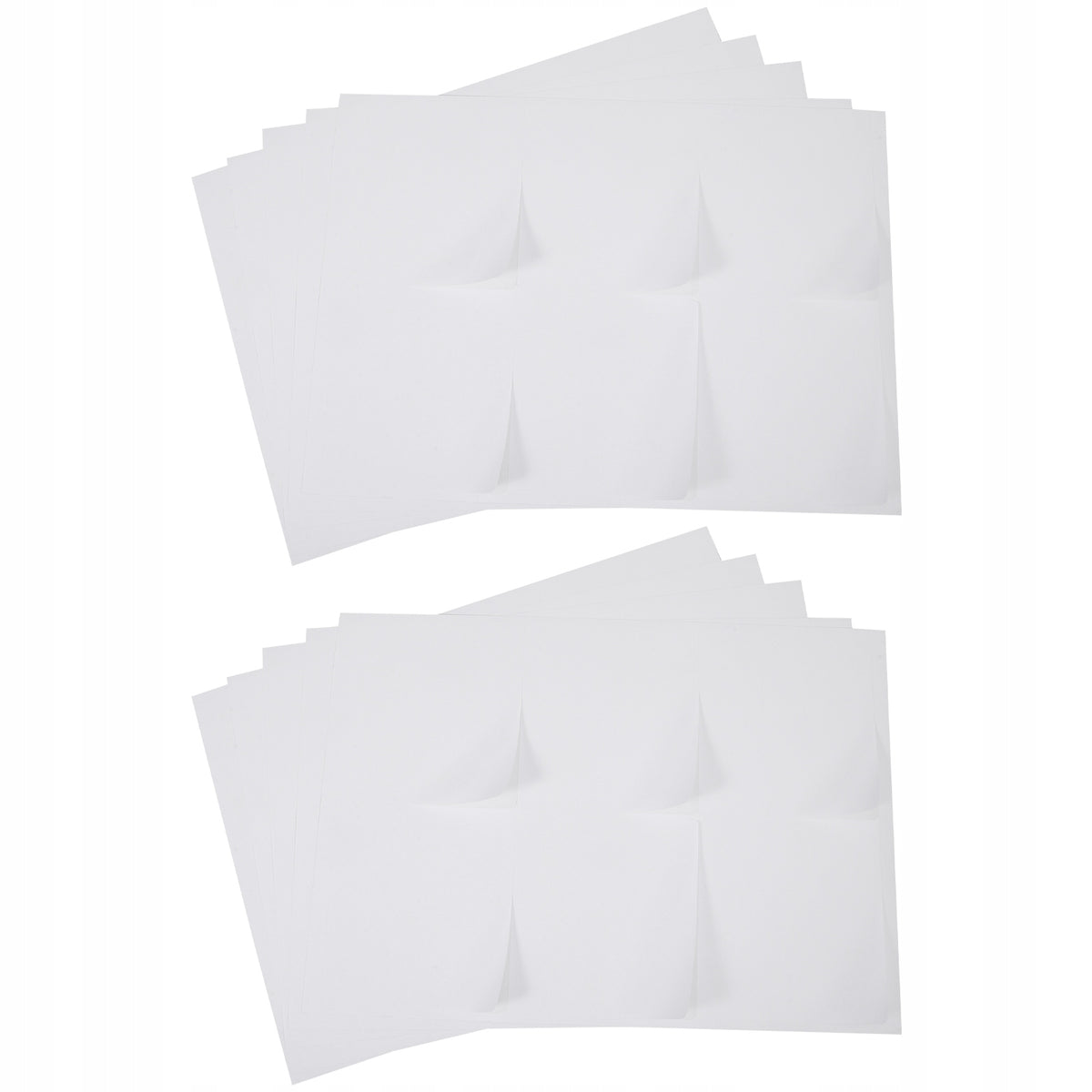 Versatile White Matte Sticker Paper Compatible with All Printers Manufacturer no brand