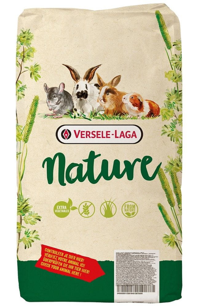 Versele Laga Nature Fibrefood Cuni Rabbit Food 8 kg Manufacturer code 461428