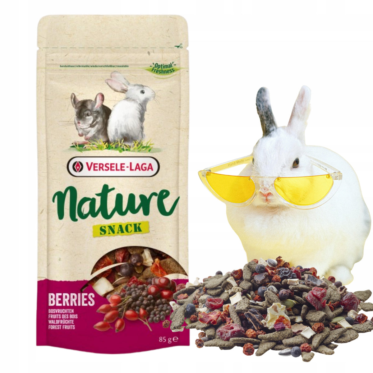 Versele Laga Nature Snack Berries 85g Berry Treat for Rabbit Rodents