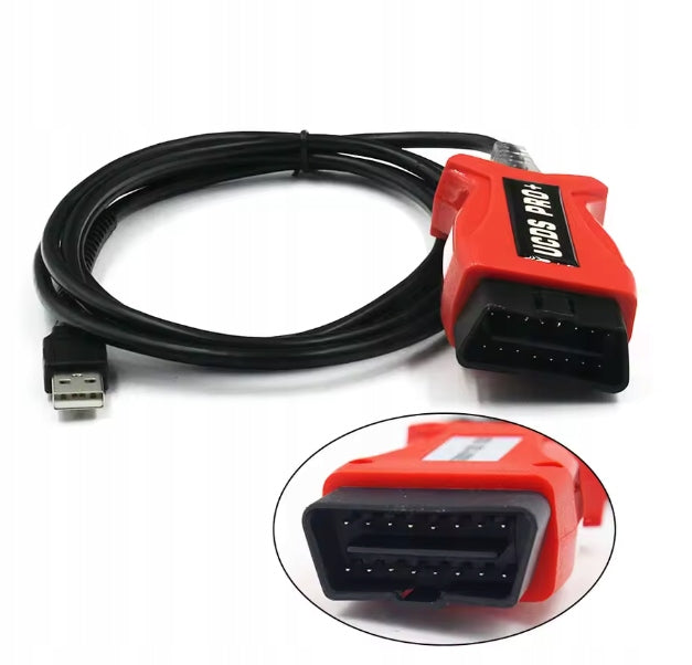 Version V1.27.001 for FORD UCDS PRO+ supports FORDCars with 35 tokens Manufacturer code Pol-E-Shop