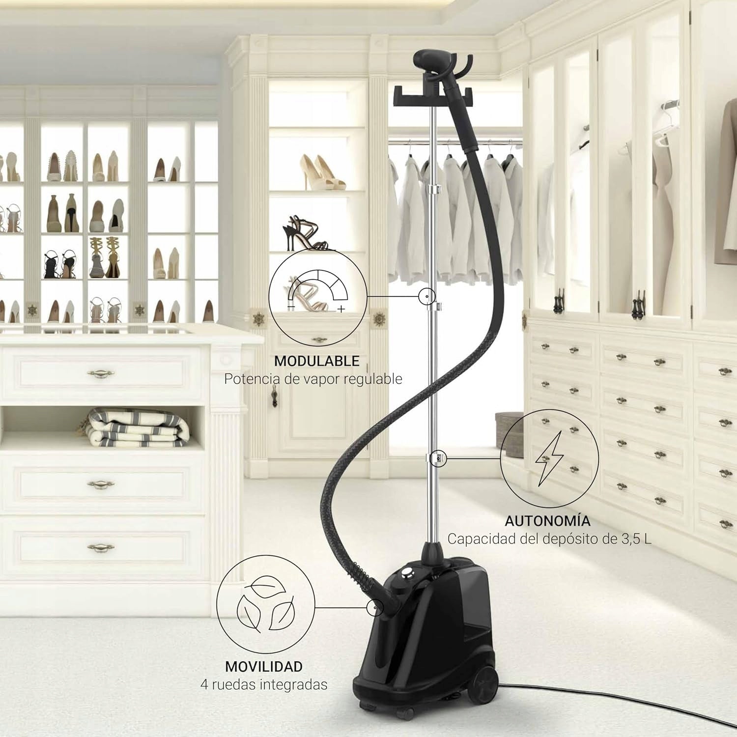 Vertical Steam Iron SteamOne T2000B 2000 W DESCRIPTION Brand SteamOne