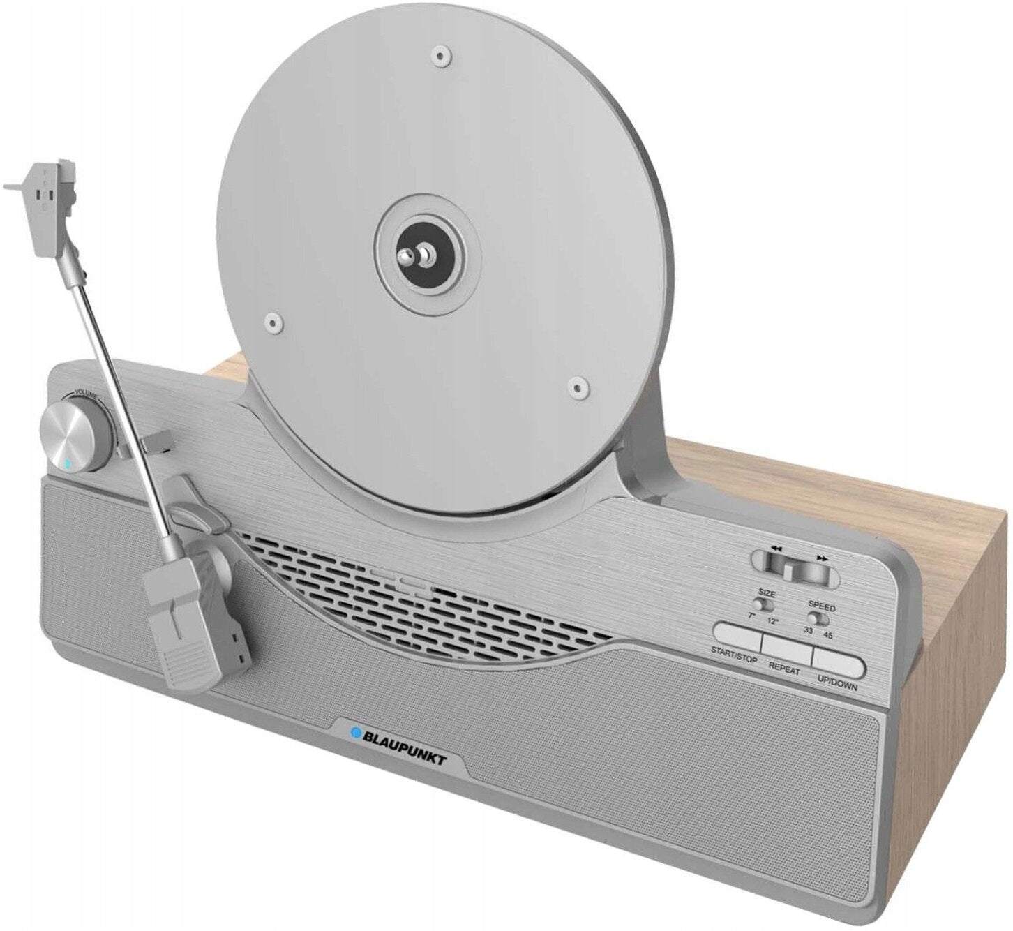 Vertical Turntable BLAUPUNKT VT100 Silver Control automatic