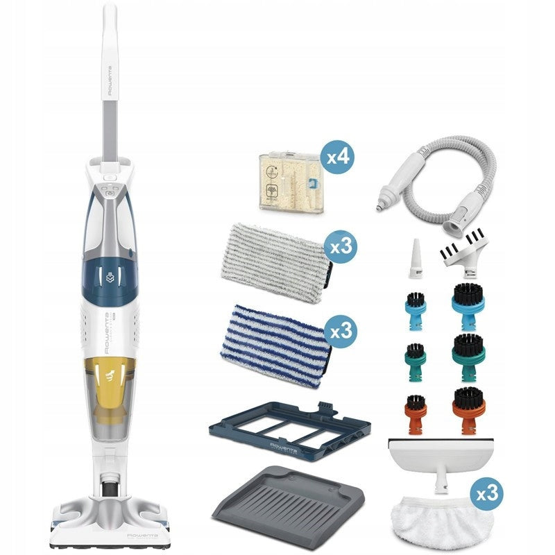 Vertical Vacuum Cleaner Rowenta Clean & Steam Multi RY8561WH Steam Mop Power 1700 W