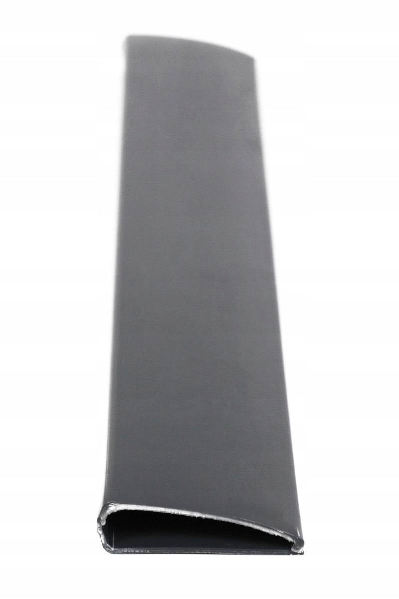 Vertical narrow fence strips 44-62mm 153x250cm RD05 Anthracite RAL 7016 Shade charcoal