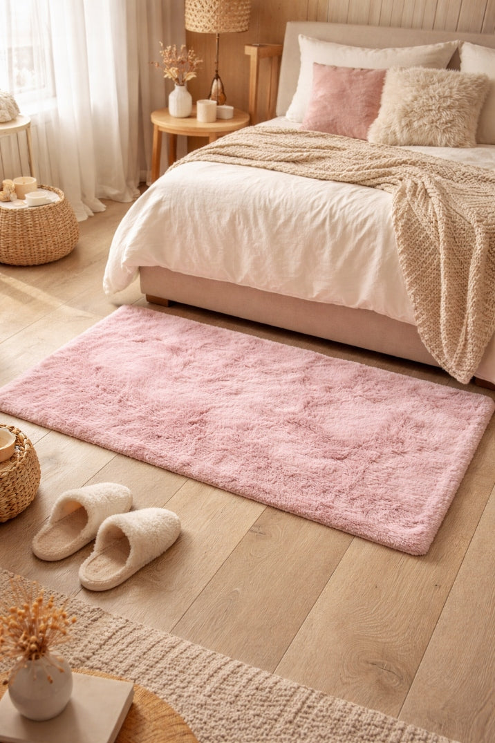Very soft Non-SLIP Rug 120x60cm POWDER PINK Brand no brand