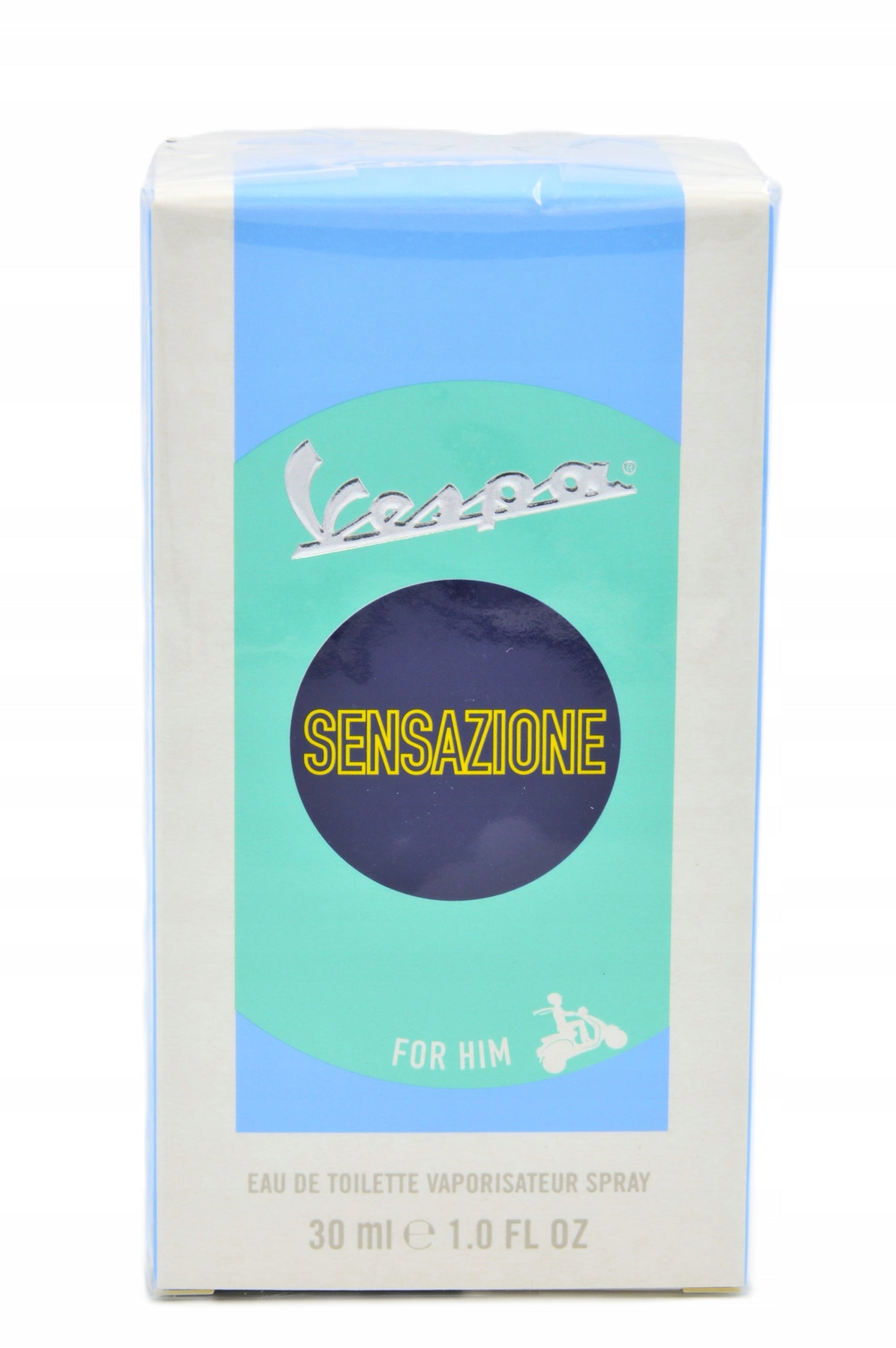 Vespa Sensazione For Him 30ml edt Eau De Toilette Unique Packaging status original