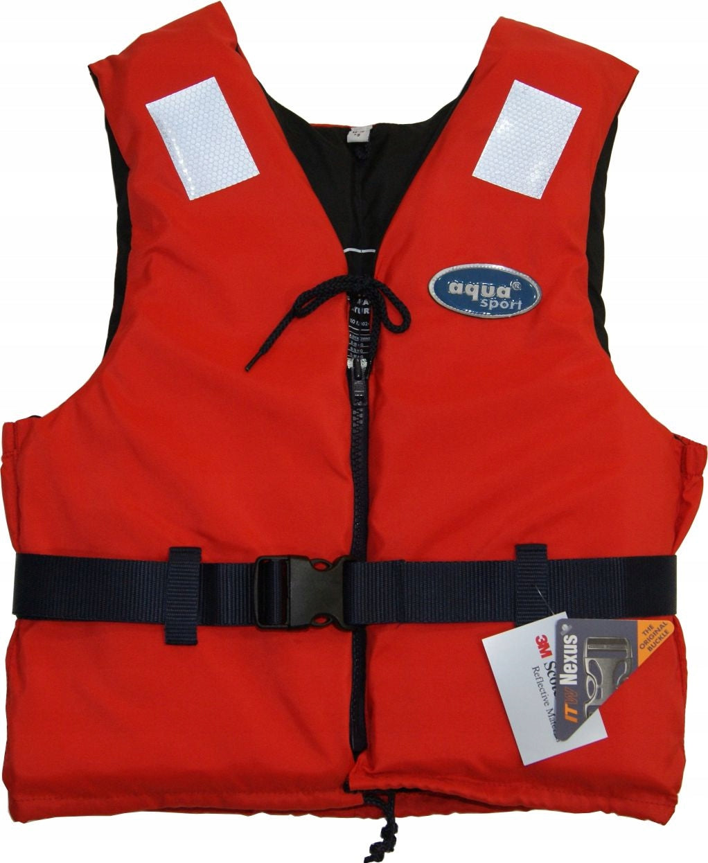 Vest AQUA ADVENTURE 50N M 30-50 kg CE RED Brand AS Aqua-Sport