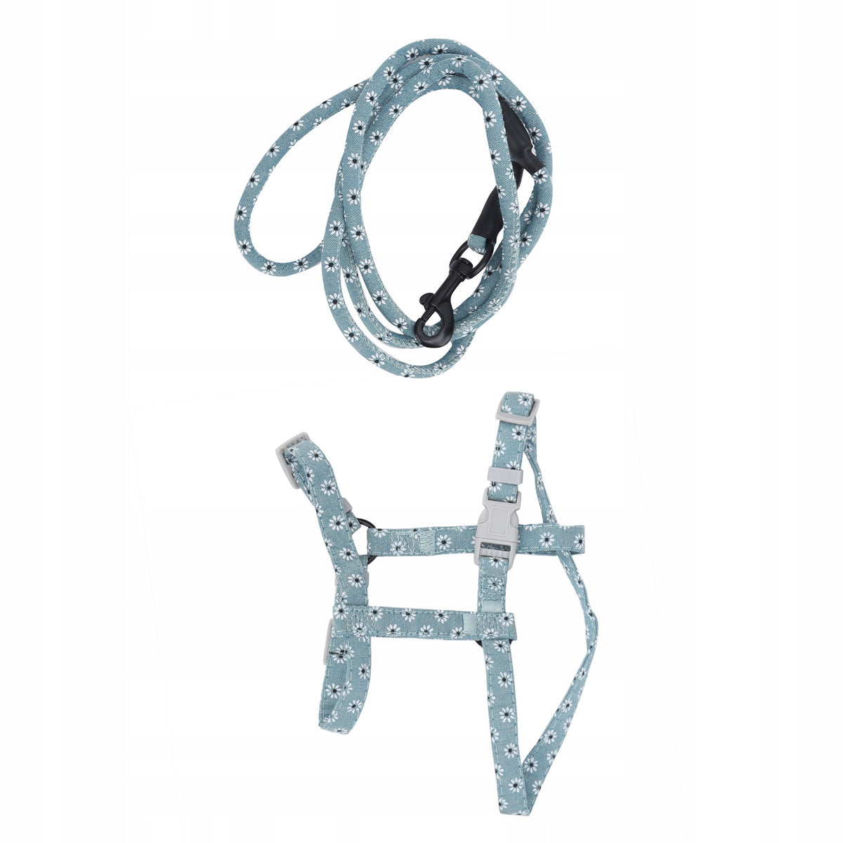 Vest Harness, Adjustable Cat Harness and Leash Set with Strong Breast