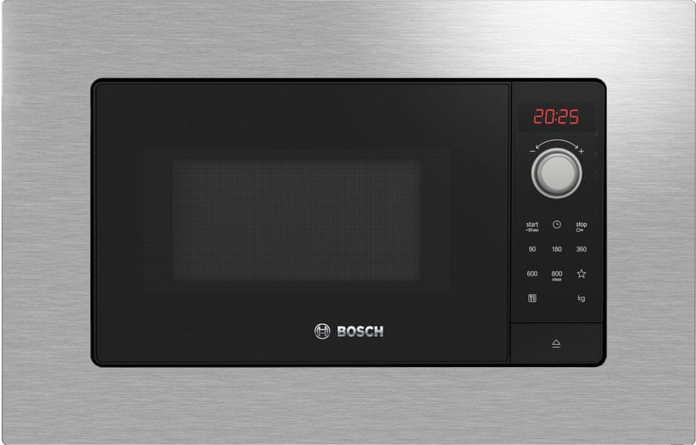 Vestavná mikrovlnná trouba Bosch BFL623MS3 , 20 l, 800 Brand Bosch