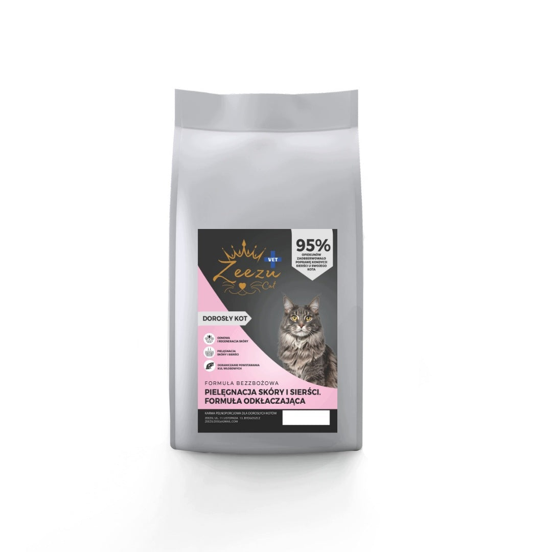 Veterinary Food for Cats with Sensitive Skin and Hair Problems 5kg