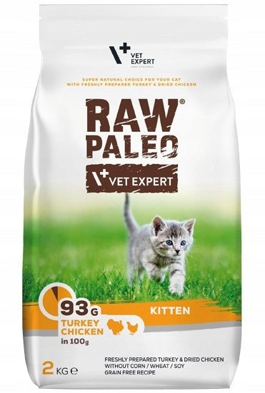 Vetexpert Raw Paleo Kitten 2kg Brand Raw Paleo