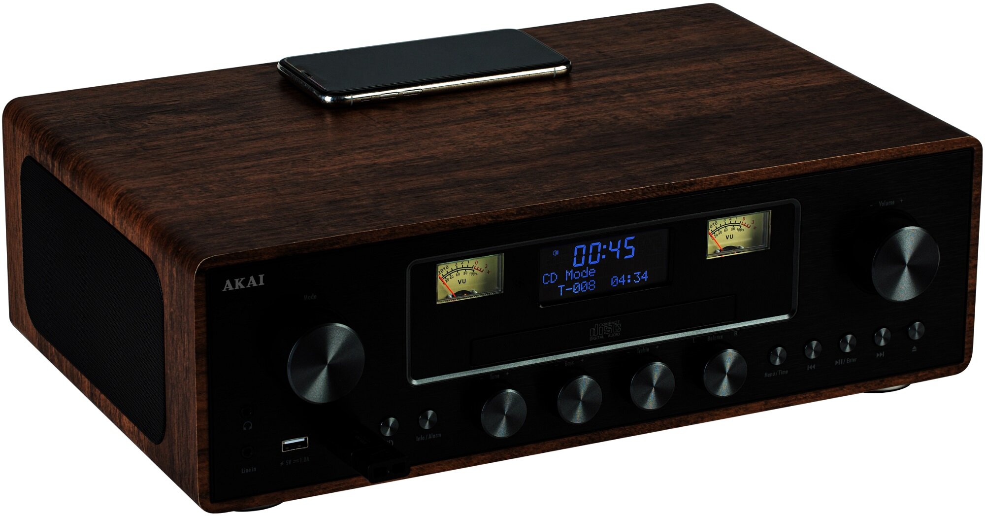 Věž Akai AM-100 Rhapsody dřevo Brand Akai
