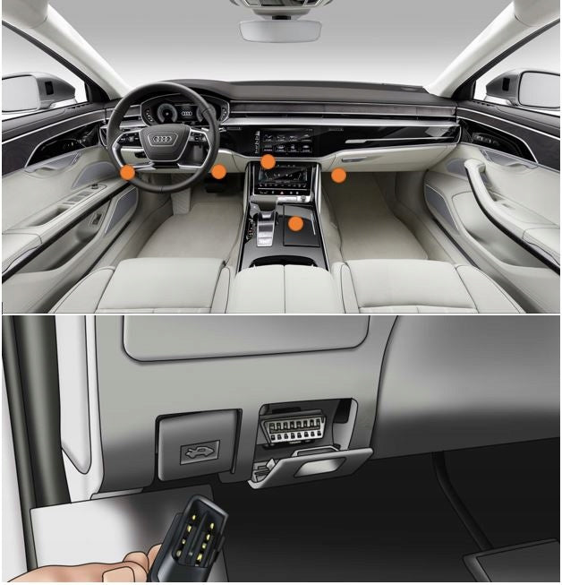 Vgate Diagnostic Interface iCar3 Wifi Black Manufacturer code iCar3 WiFi