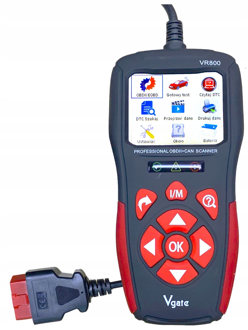 Vgate VR800 Diagnostic Interface OBD2 Tester PL Manufacturer code Vg-800-pl