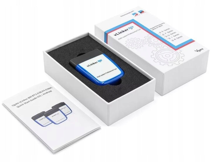 Vgate vLinker BM BT 3.0 BMW BimmerCode BIMMERLINK BIMMER-TOOL OBD Encoding Brand Vgate