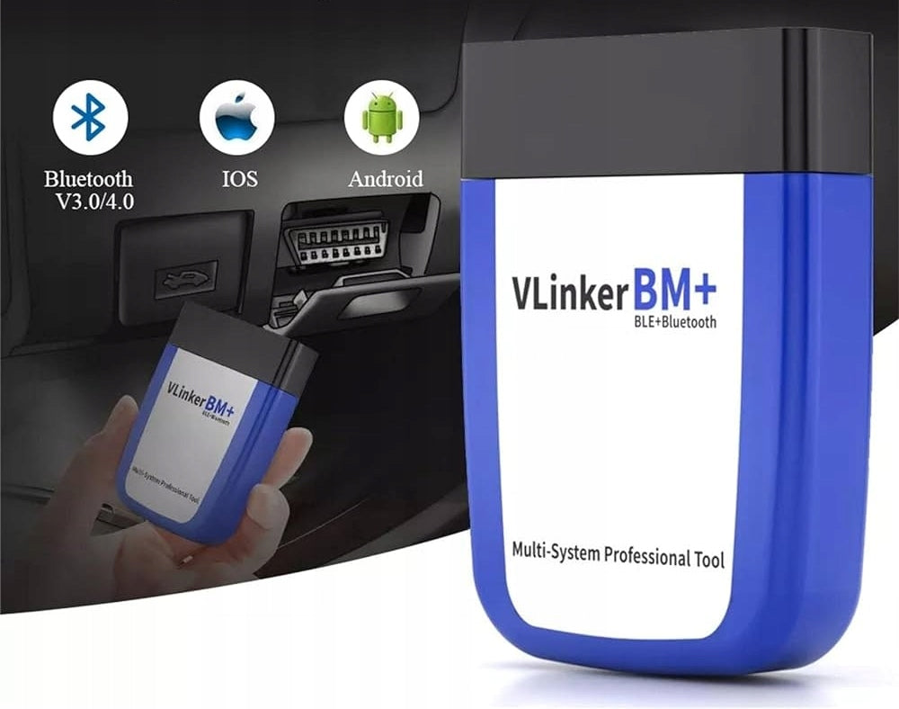 Vgate vLinker BM+ BT 4.0 BMW BimmerCode BIMMERLINK BIMMERTOOL Encoding iOS Brand Vgate