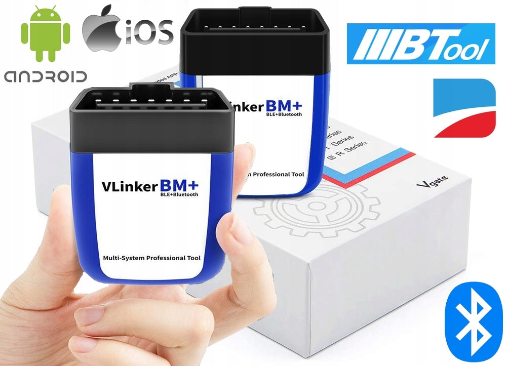 Vgate vLinker BM+ BT 4.0 BMW BimmerCode BIMMERLINK BIMMERTOOL Encoding iOS