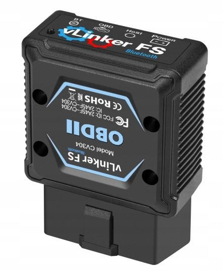 Vgate vLinker FS Bluetooth OBD2 Adapter for Ford FORScan FEPS MSCAN Manufacturer code vLinker FS BT