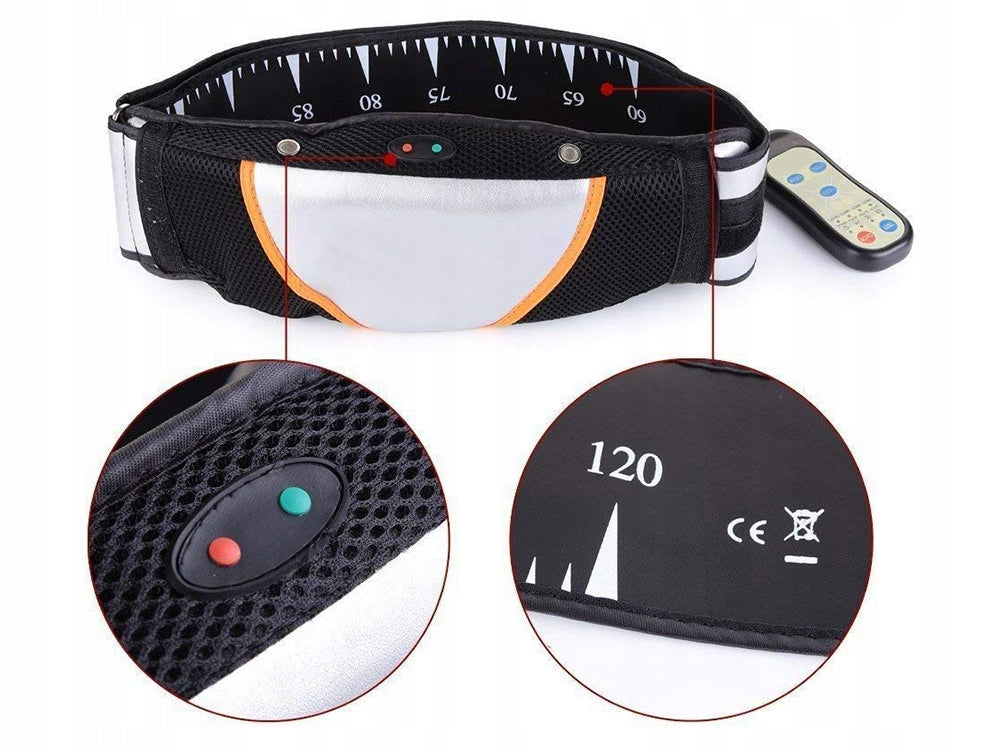 Vibrating Belt Slimming Massager Product weight with unit packaging 1 kg
