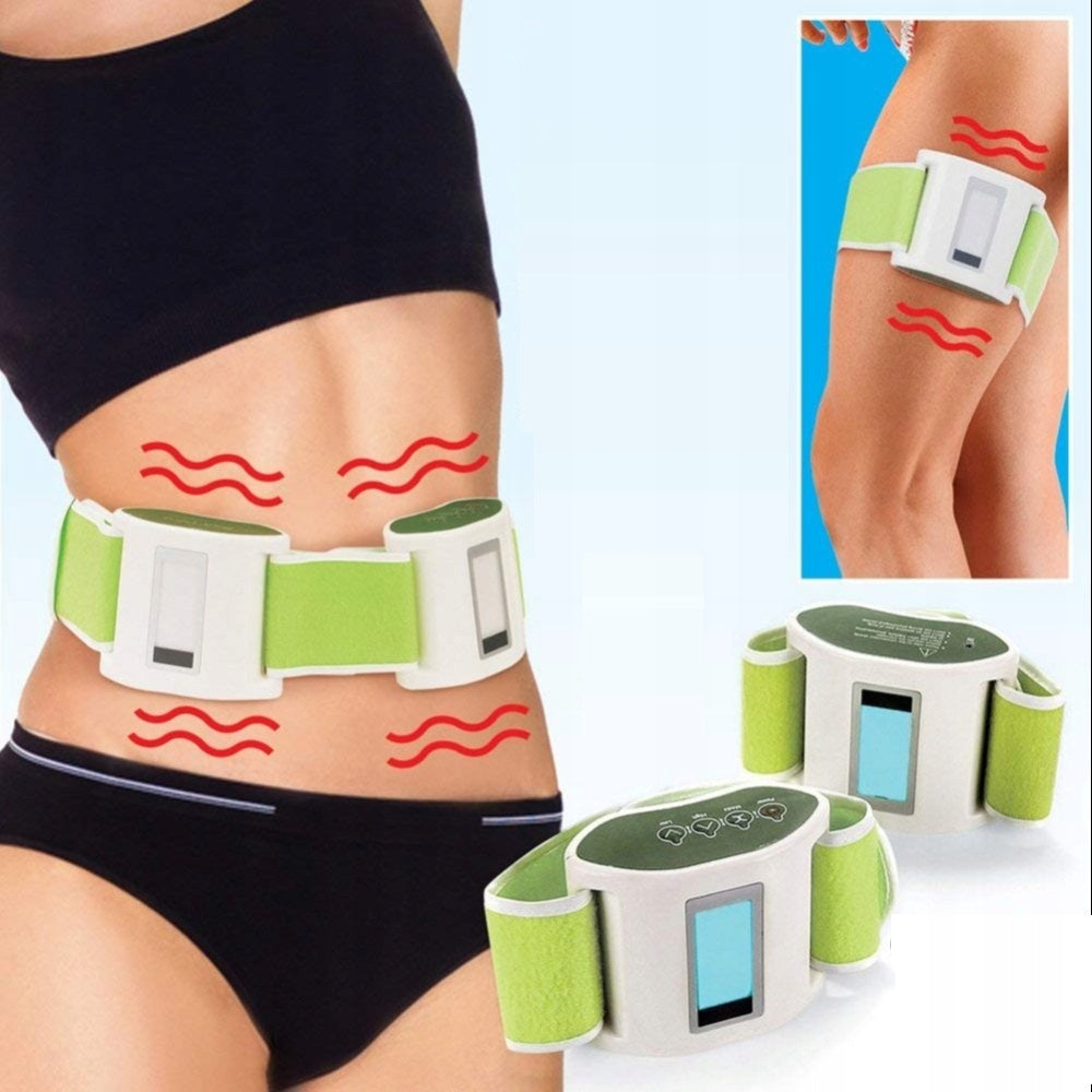 Vibrating Belt for Abdominal Massage, Thigh, Bioder, Arms, Practical Gift Brand no brand