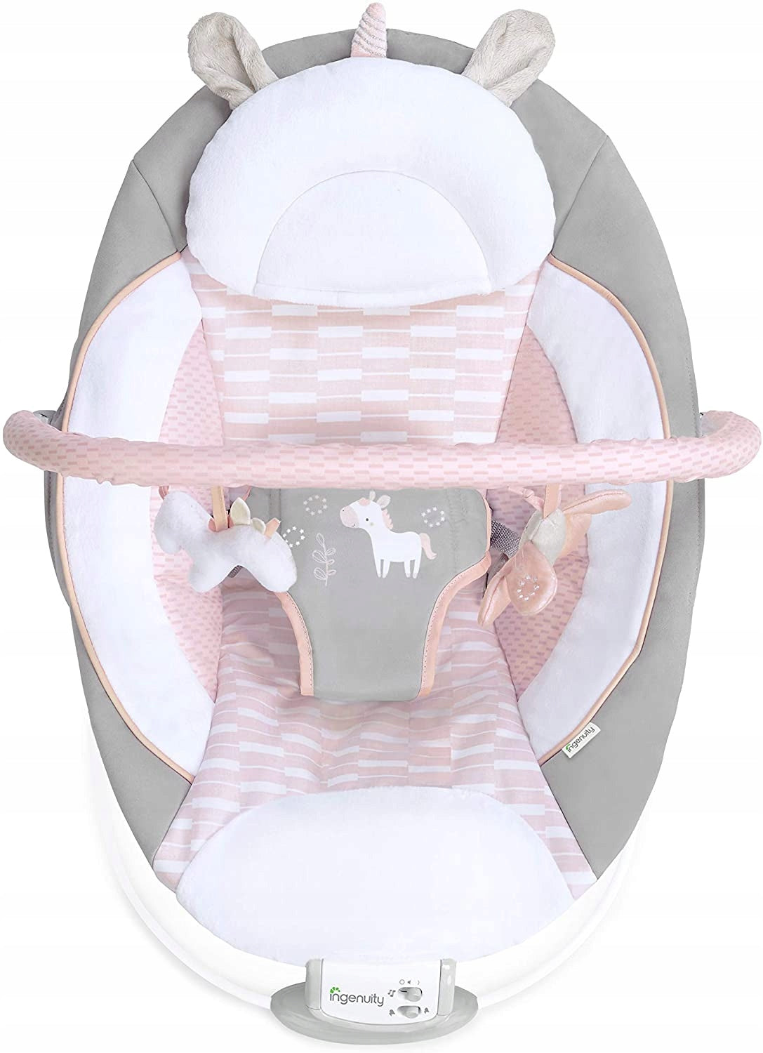 Vibrating lounger Ingenuity Flora pink Manufacturer code 12201