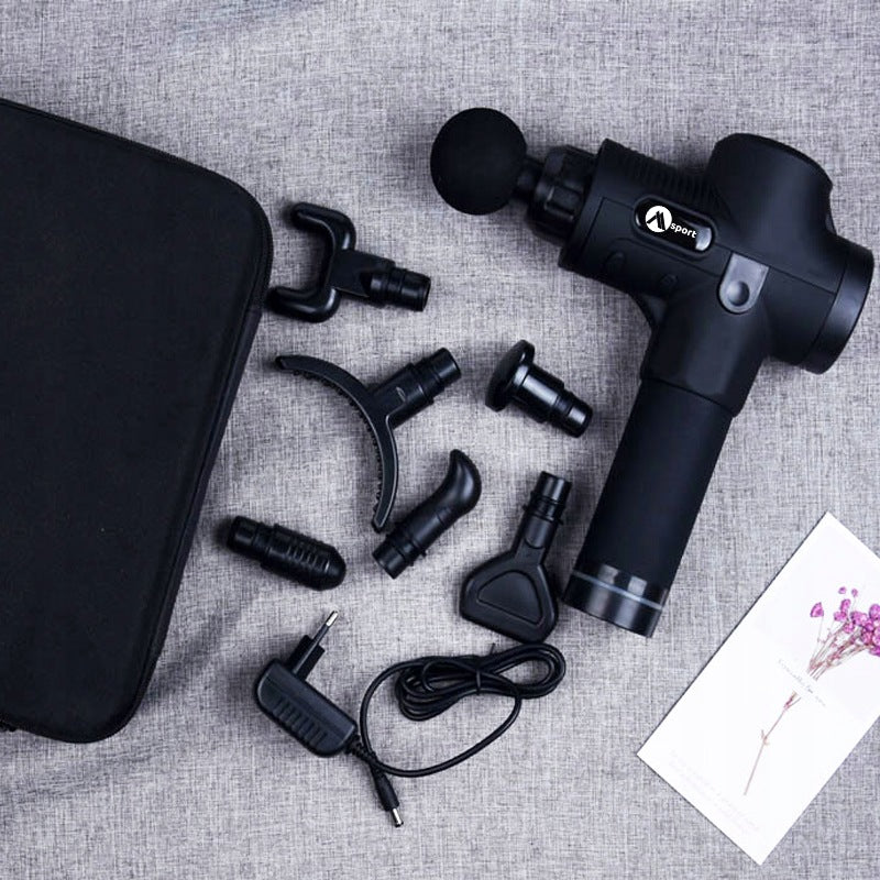 Vibration Massage Gun Massager + Tips