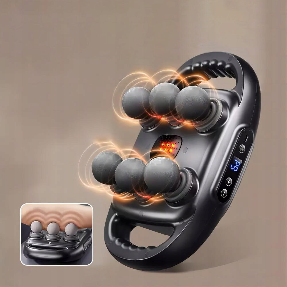 Vibration massager for back body massage