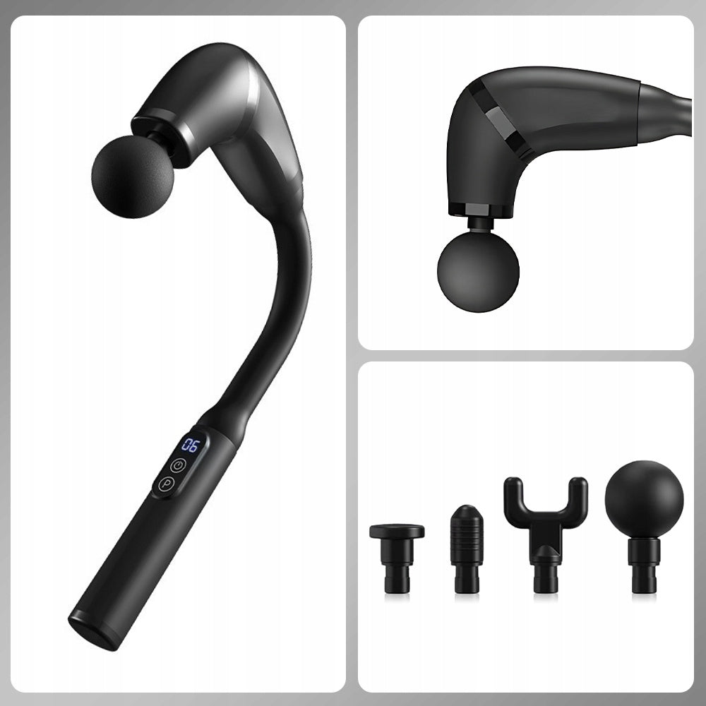 Vibration massager for back massage body set of 4 heads wireless ads Manufacturer code HG10760B