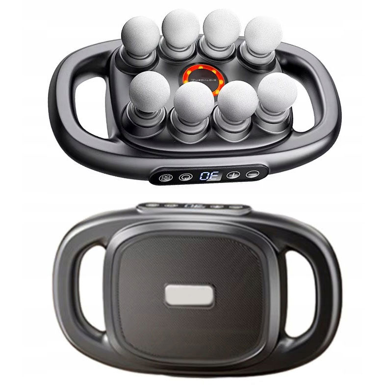 Vibration massager for body massage gun 8 heads pain relief, relaxation Packaging status original