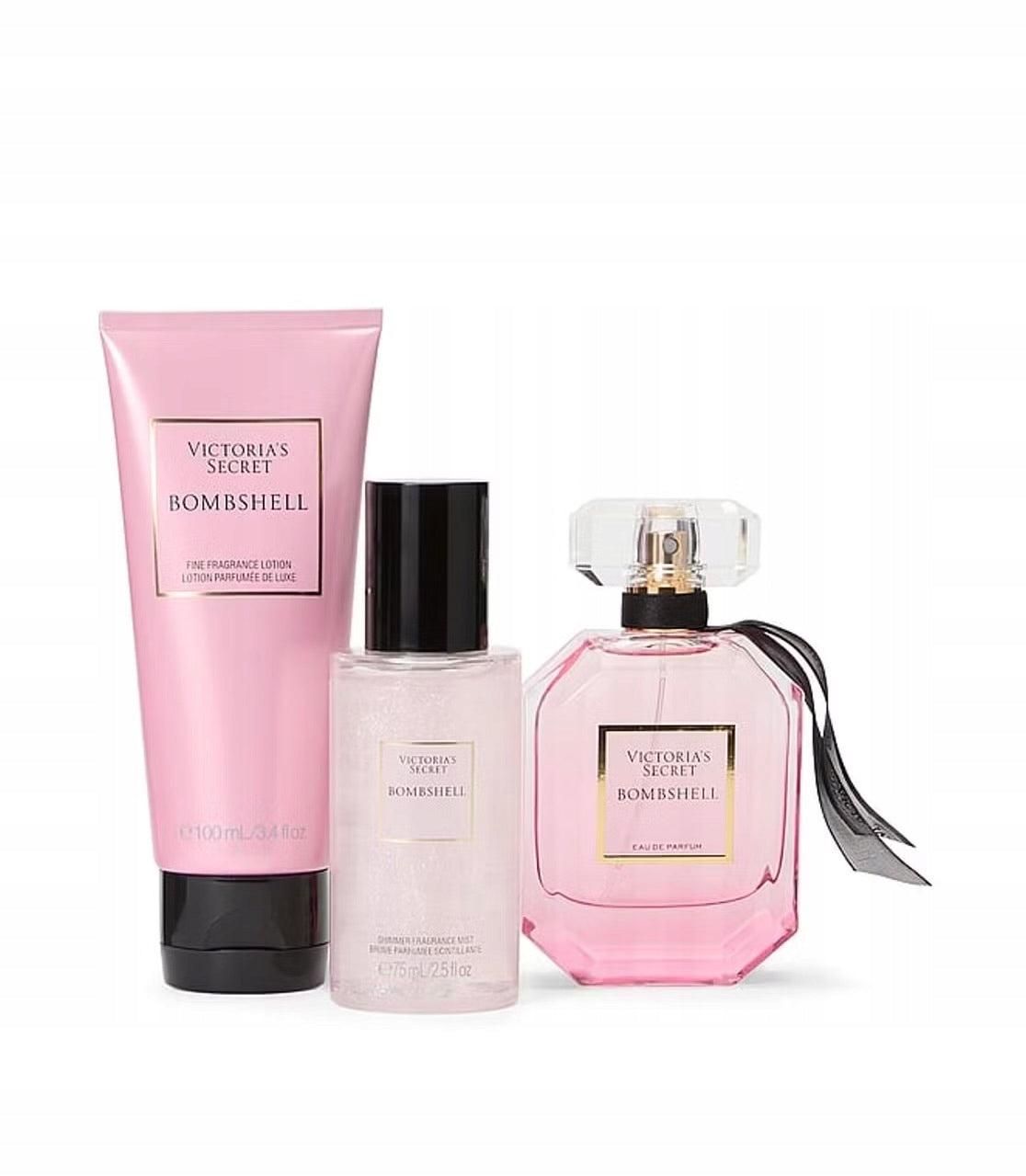Victoria’s Secret Bombshell Gift Set 3 Pieces Perfume Gel Gift