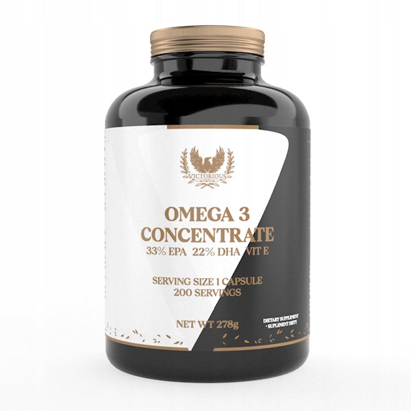 Victorious Nutrition | Omega-3 330/220mg | 200caps | Heart & Brain Support