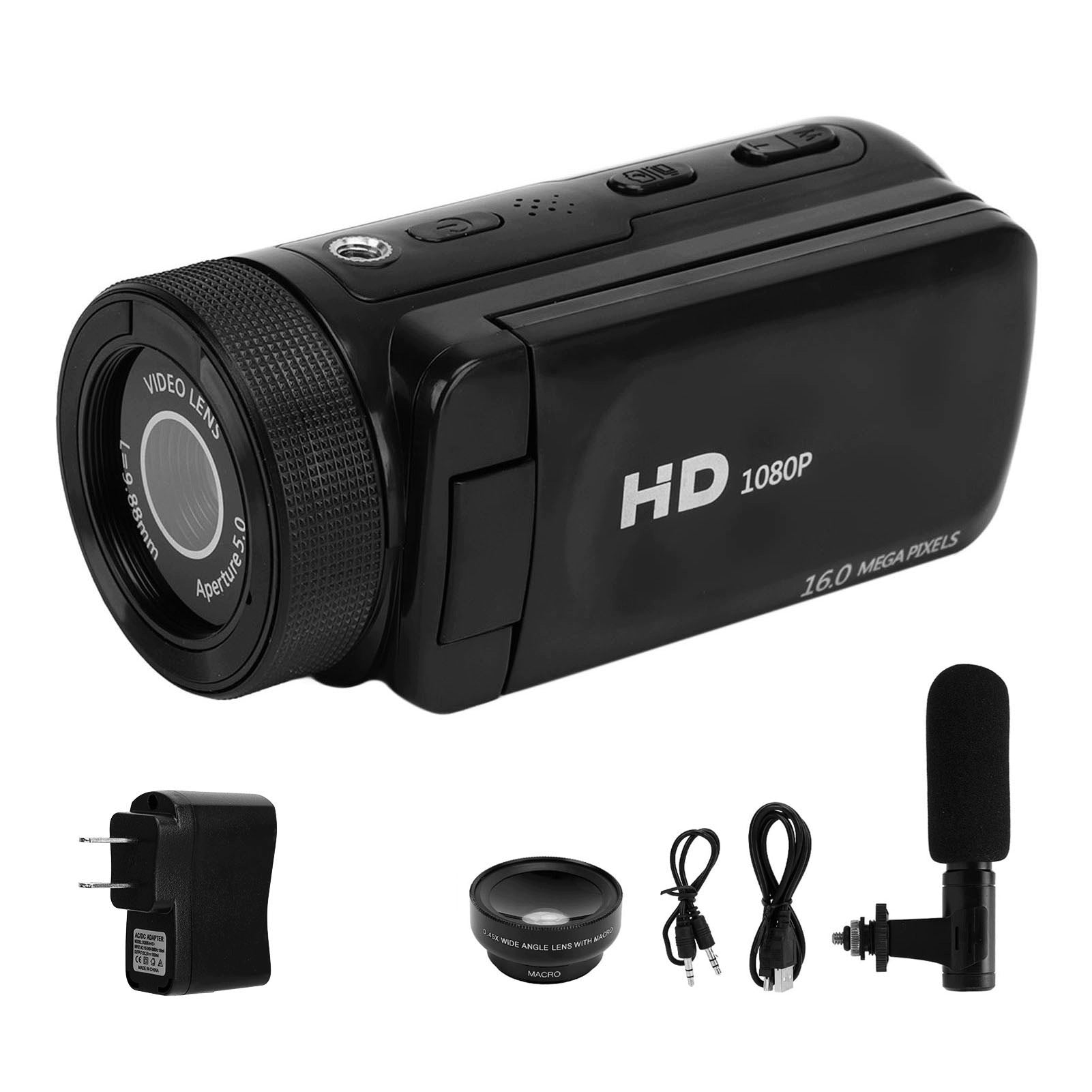 Video Camera 1080P 16MP 2,4 inch flap with screen camera for ZD