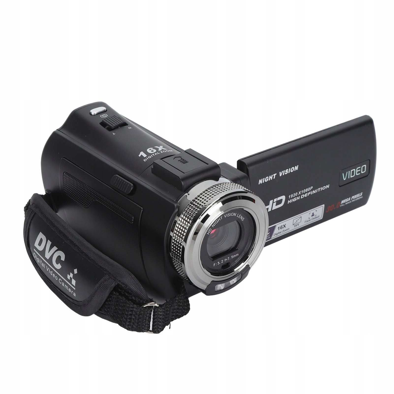 Video Camera 30MP 1080P HD Camera 3 Inch TFT LCD Screen 16x J5 Brand no brand
