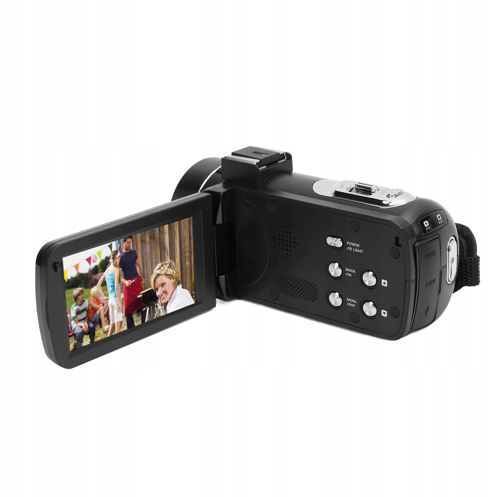 Video Camera 4K 56 MP HD Camera 18x Digital Zoom 3 Inch AC Model 0240ZTWM