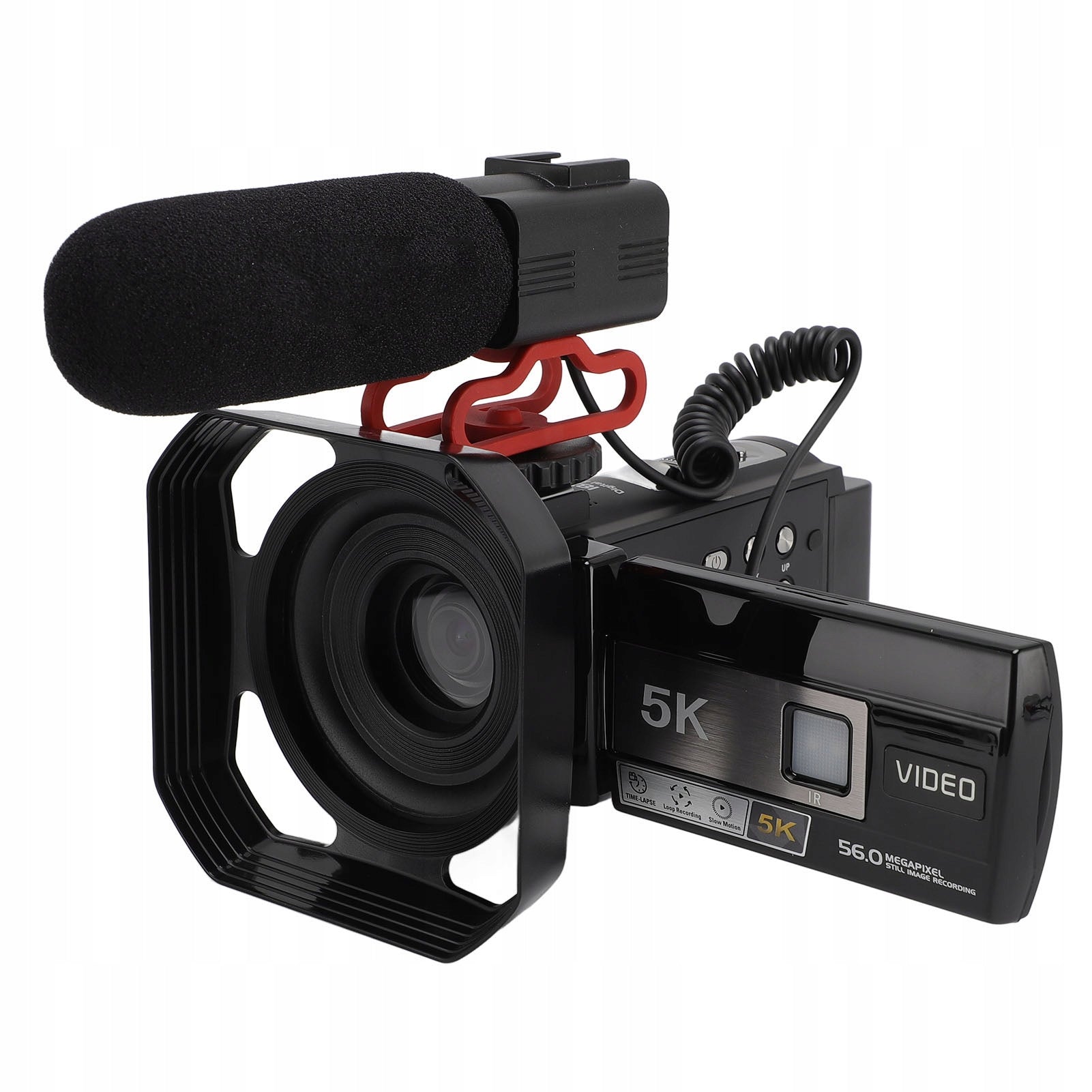 Video Camera 5K HD WIFI Camera 3 Inch Touch Screen 18x Zoom X4